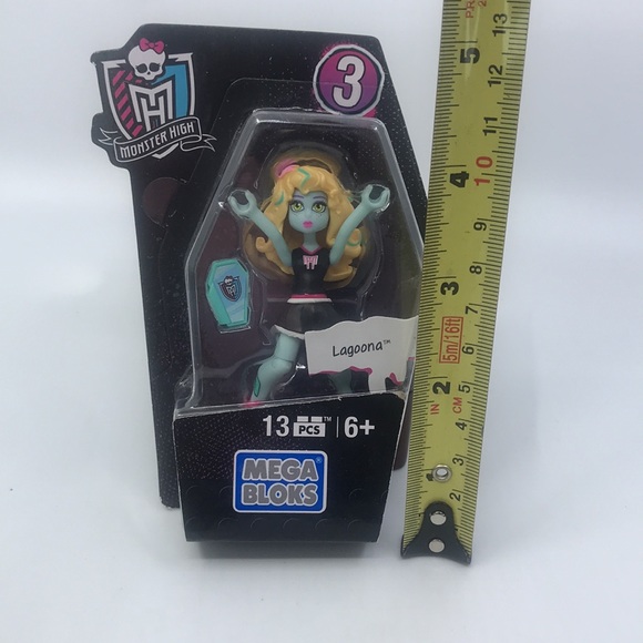 Monster High Mega Blocks Lagoona Series 3 Still Sealed Please Read - Picture 6 of 7